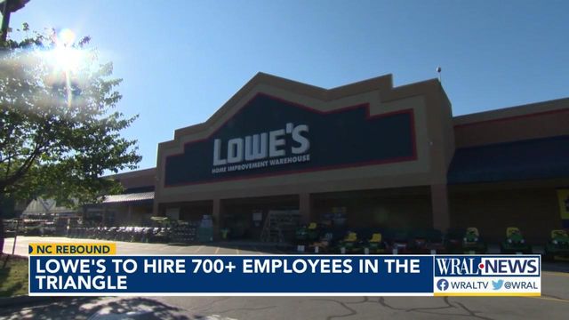 Lowe's hiring more than 700 employees in the Triangle during 'National Hiring Day'