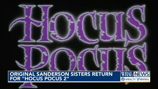 Original Sanderson sisters return for Hocus Pocus 2 