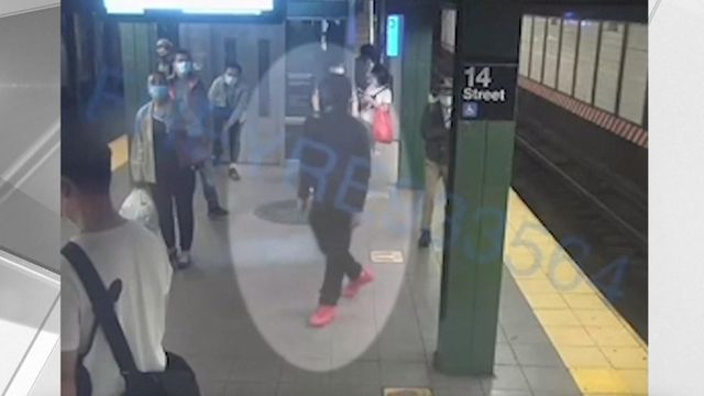 Must see: NYC subway attack caught on tape