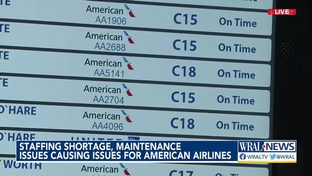 American Airlines passengers dealing with hundreds of canceled flights across country