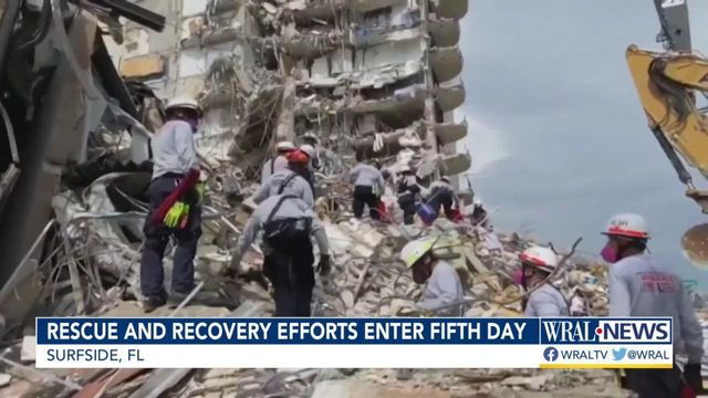 Death toll rises to 10 after crews recover another body in Florida condo collapse