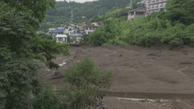Multiple missing, 3 dead, as search for survivors continues after mudslide in Japan 
