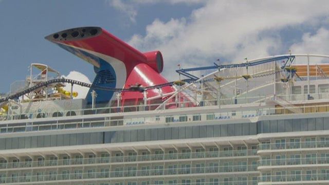 New Carnival cruise ship sets sail