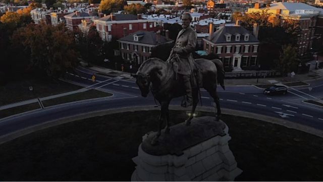 Robert E. Lee statue removed in Virginia 