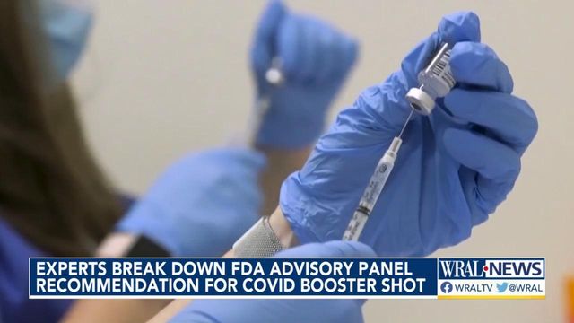Experts weigh in on FDA panel recommendation for COVID booster shot