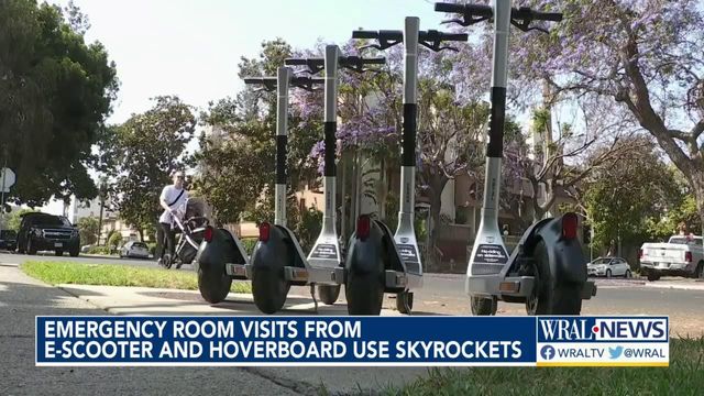ER visits from hoverboards, e-scooters use skyrockets 