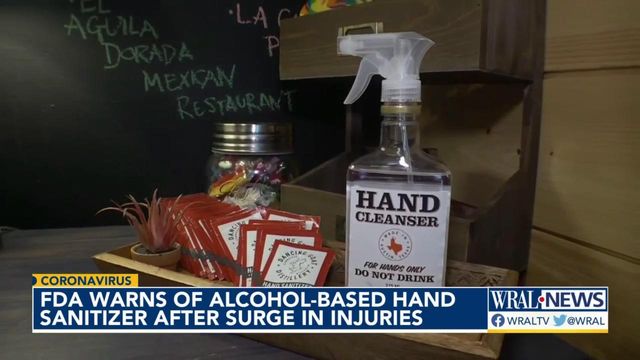 FDA issues new hand sanitizer warning 