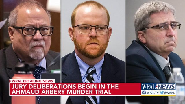Jury deliberations begin in Ahmaud Arbery murder trial 