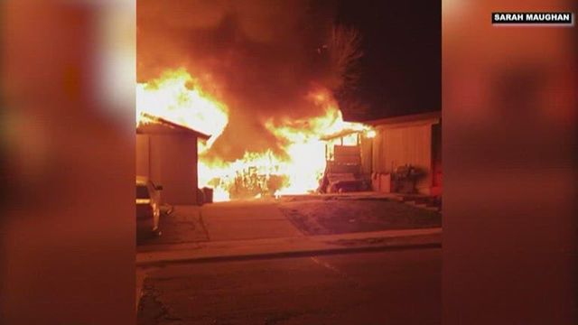 Pregnant woman risks life to save man from burning home