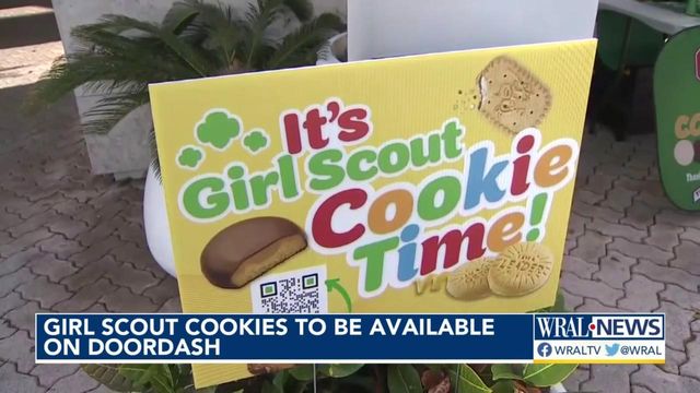 Girl Scout cookies to be available on DoorDash 
