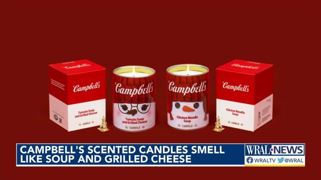 Campbell's launches candles scented like soups, grilled cheeses 
