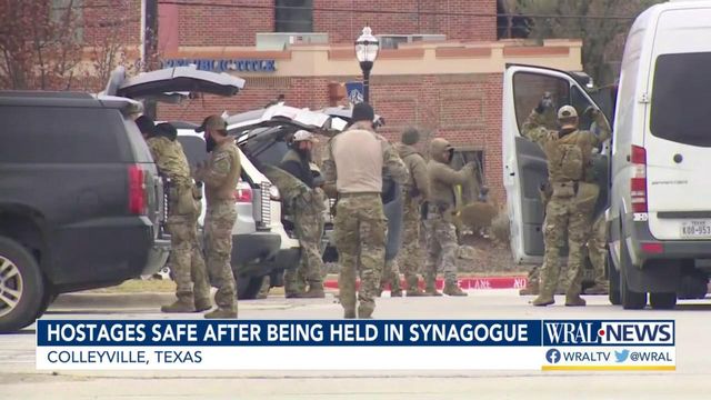 Hostages safe after being held in Texas synagogue