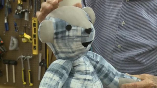 Teddy bears taps into thought, motivation and touch of dementia patients 