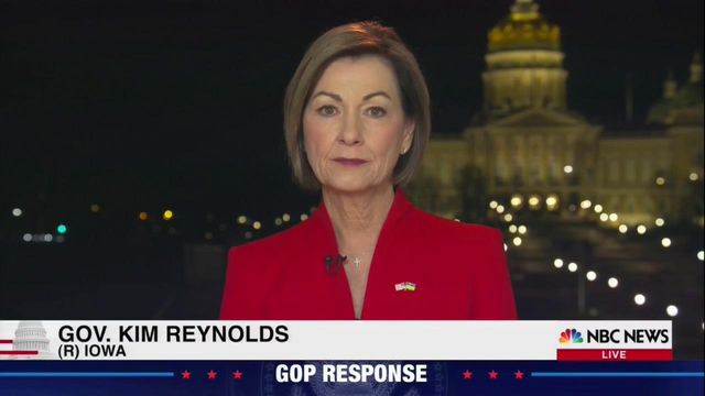 GOP response by Iowa Gov. Kim Reynolds to Biden's State of the Union address