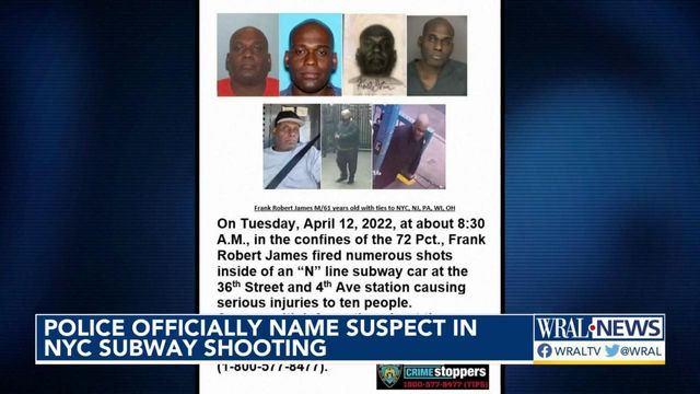 Suspect named in NYC subway shooting