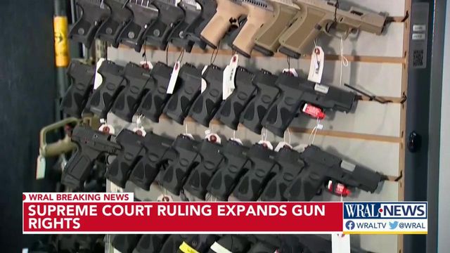 US Supreme Court strikes down New York handgun law
