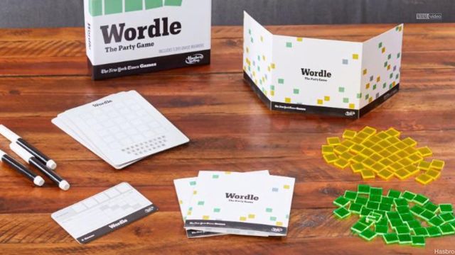 Wordle to become a board game 