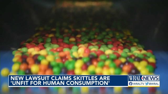 Lawsuit claiming Skittles 'unfit for human consumption' filed