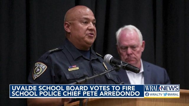 Uvalde school police chief fired for response to shooting