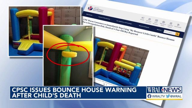 CPSC warns consumers about My Bouncer Little Castle