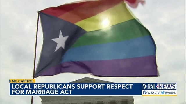 Tillis explains changing position on same sex marriage as historic bill passes