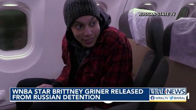 WNBA star Brittney Griner released from Russian prison 