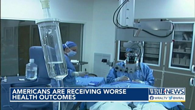 Americans are receiving worse health outcomes