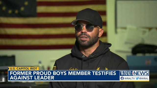 Former member of the Proud Boys testifies against leader