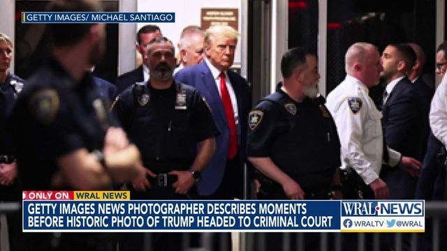Award-winning photographer speaks on capturing viral photo of Trump