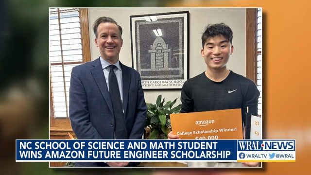 Local student receives $40K  Amazon Future Engineer Scholarship