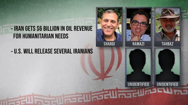 5 Americans released from Iranian prison after years of captivation