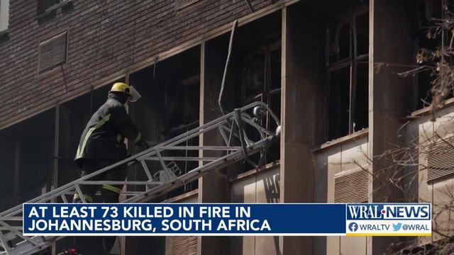 At least 73 dead from Johannesburg fire