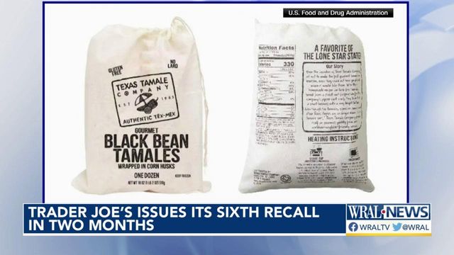 Trader Joe's issues sixth recall in two months