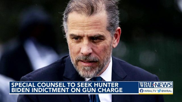 Special counsel to seek Hunter Biden indictment on gun charge