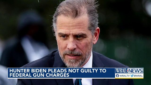 Hunter Biden pleads not guilty to federal gun charges
