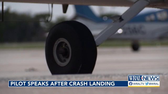 Texas pilot thankful to be alive after emergency landing in parking lot