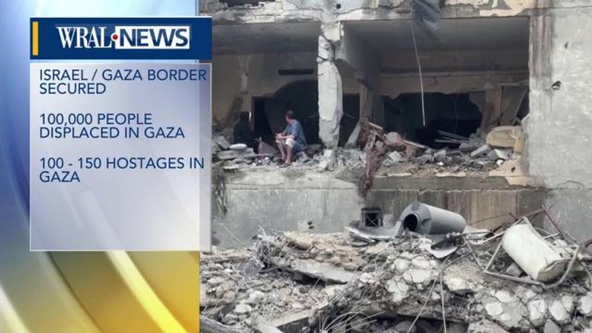 Israel secures border with Gaza