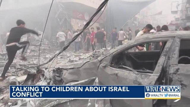 Talking to children about the violence in Israel and Gaza
