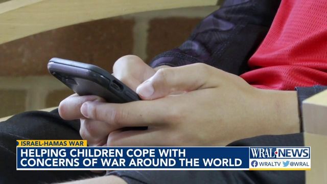 Helping children cope with concerns of war around the world