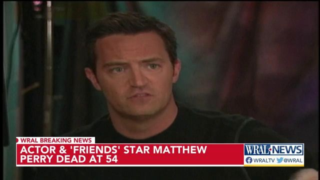 'Friends' star Matthew Perry found dead at 54