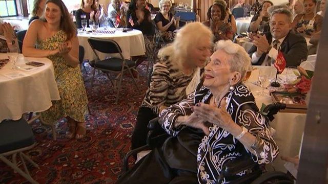 104-year-old is oldest living woman Marine, honored as remarkable Veteran