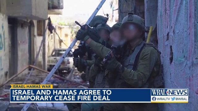 Israel and Hamas agree to temporary ceasefire deal