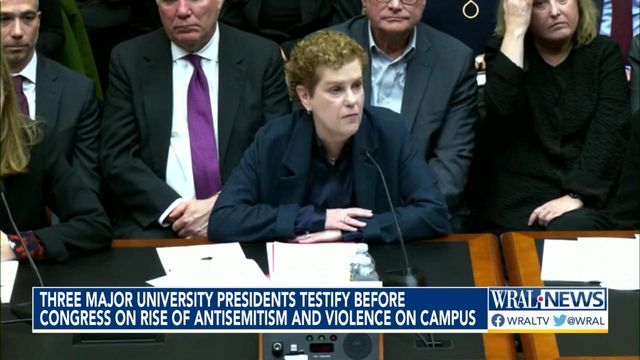 University presidents testify before Congress on rise of antisemitism, violence on campus