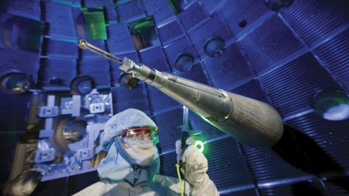 RESTRICTED -- 3 Laser Fusion Research Hubs Picked by Energy Department
