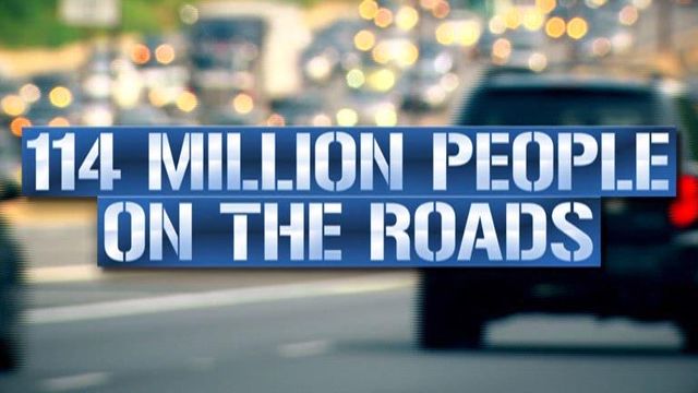 114 million expected to hit US roads for the holidays 