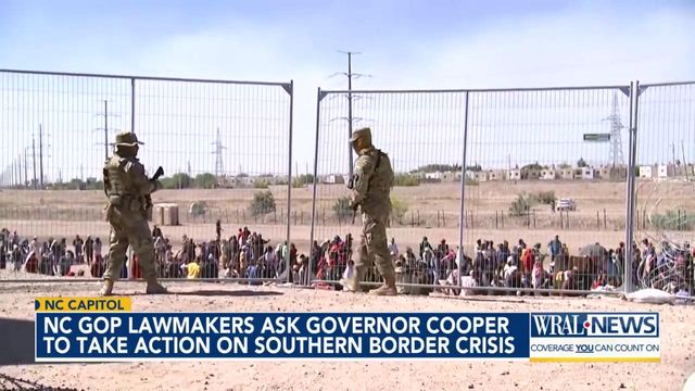 NC Republicans asking Gov. Cooper to take action at the border