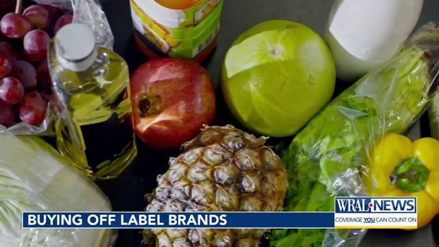 Buying off-label brands at the grocery stores