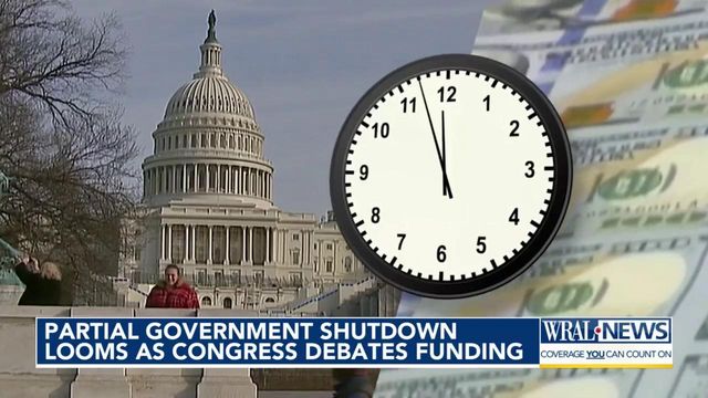 Partial government shutdown looms as Congress debates funding