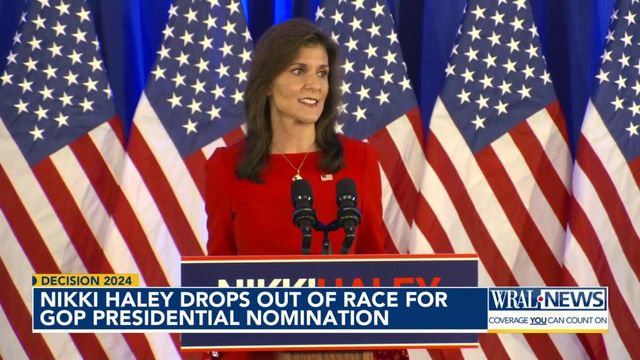 Nikki Haley suspends presidential campaign, leaving Trump as final major candidate for 2024 Republican nomination