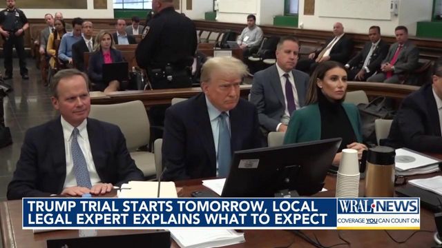 Trump trial starts Monday; local legal expert explains what to expect